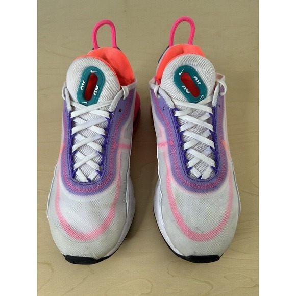 Nike Air Max 2090 CZ1516-100 Twist Hyper Sneaker Size 7.5 Women's Pink Grape - Picture 4 of 11